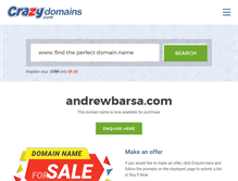 Tablet Screenshot of andrewbarsa.com